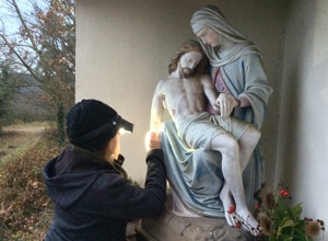 Restaurierung  Terrakottafigur Pieta/Seits-Kapelle