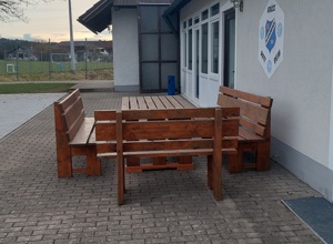 Anbau-Überdachung Sportheim