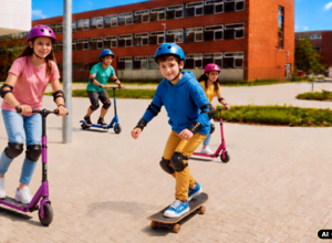 Roller & Skateboards für die Freizeitwelt der IGS Lehrte