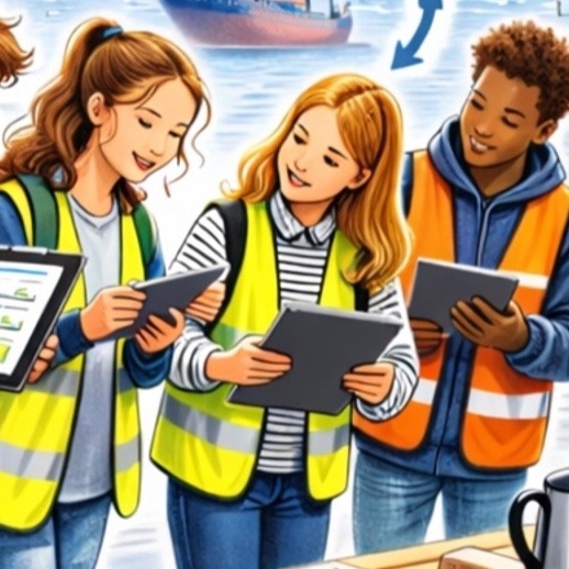 DER HAFEN HILFT! nimmt Schulen an Bord