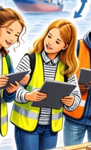 DER HAFEN HILFT! nimmt Schulen an Bord