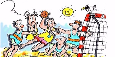 Neuer Beachhandball Platz in Emlichheim