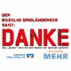 Dein Name auf einem &quot;DANKE&quot; Banner