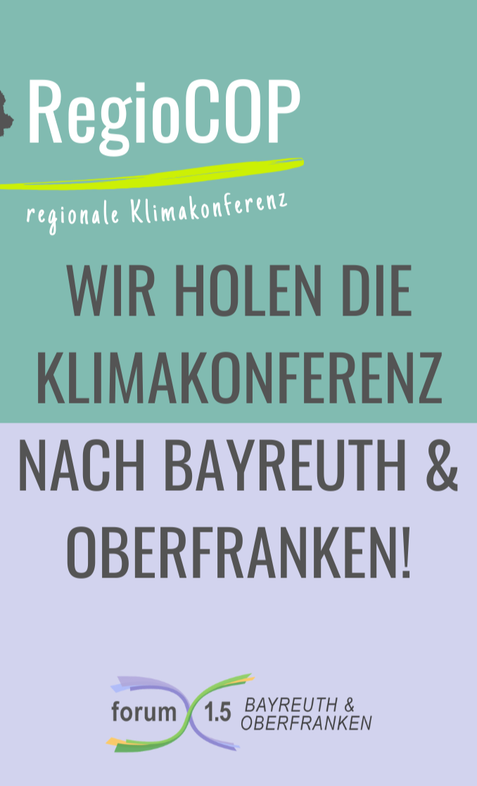 Regionale Klimakonferenz  - Regional handeln, um global zu verändern!