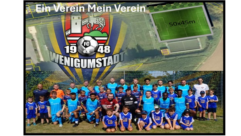Kompaktkunstrasensportfeld für den FC-Wenigumstadt 1948 e.V.