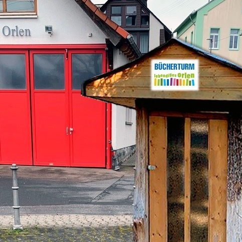 Bücherturm Lebendiges Orlen