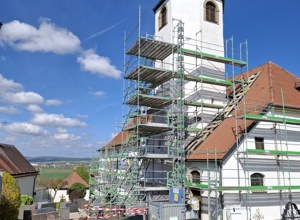 Außensanierung Pfarrkirche St. Leonhard, Leonberg