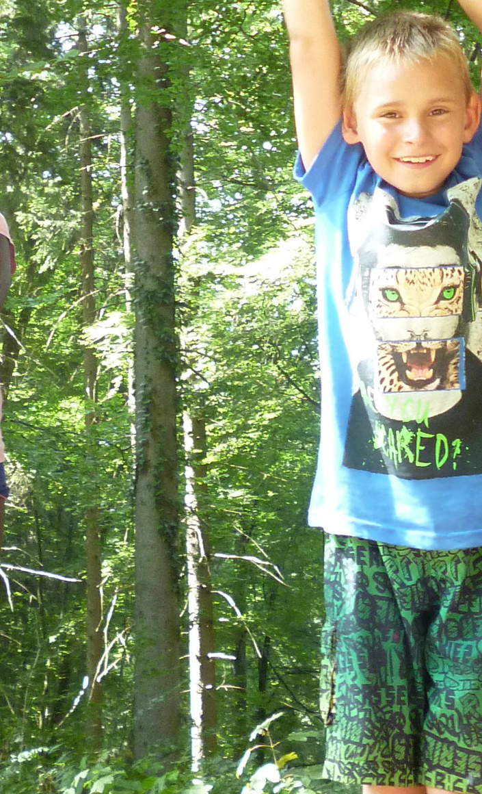 Hochseilgarten: Ein Ort, wo Kinder gestärkt werden