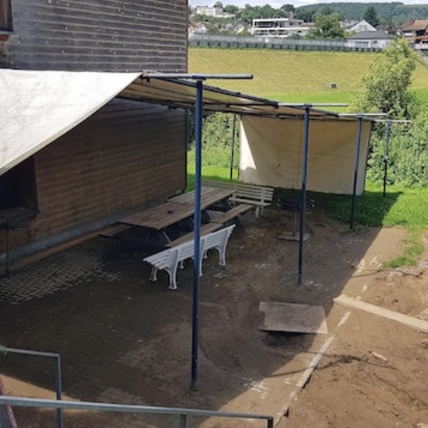 Eschweiler Kanu Club - Bootshaus - Hochwasser und Sanierung