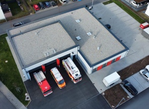 Bau Feuerwehrhalle Eichen