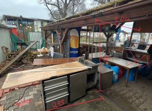 Renovierung Ausschank Biergarten TSG Gastro Unterschiedlich