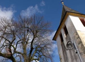 Turmanstrich Evangelische Peterskirche Gaiberg