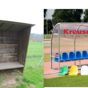 Neue Spielerkabinen für den SV Alttann