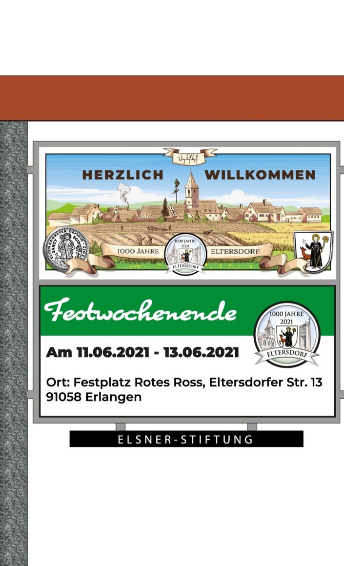 Ortseingangsschilder Eltersdorf
