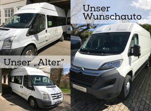 Transporter für Sozialkaufhaus