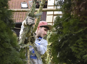 Arbeitskleidung Segen Bewegen