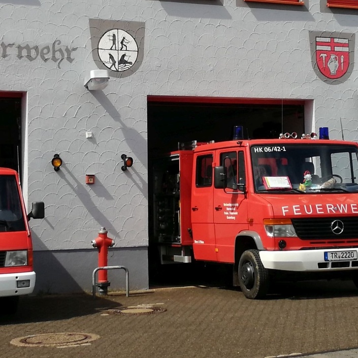 Notstromaggregat für das Gerätehaus in Gusenburg