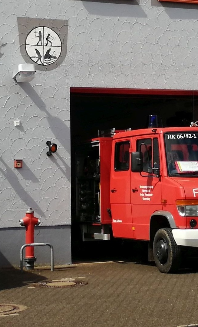 Notstromaggregat für das Gerätehaus in Gusenburg