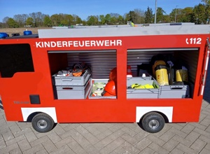 Bollerwagen für die Kinderfeuerwehr Roydorf
