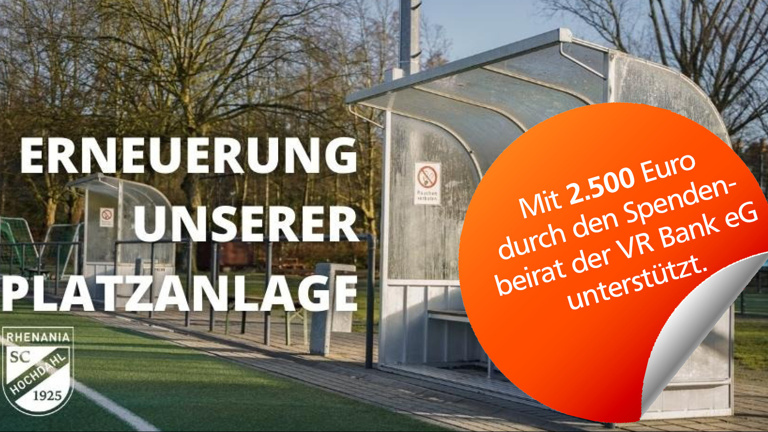 Erneuerung unserer Platzanlage