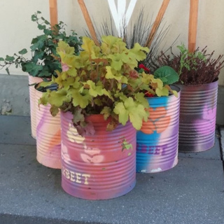 Eine Blumendose von Queerbeet