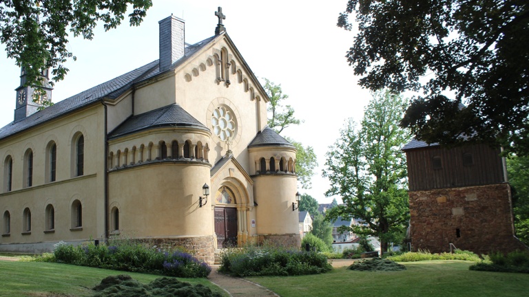 Gemeinsam für unsere Kreuzkirche Lugau - ein sicherer Eingang