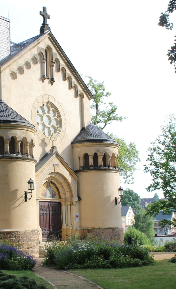 Gemeinsam für unsere Kreuzkirche Lugau - ein sicherer Eingang