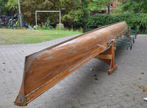 Neues Ruderboot für den Ruderklub Normannia