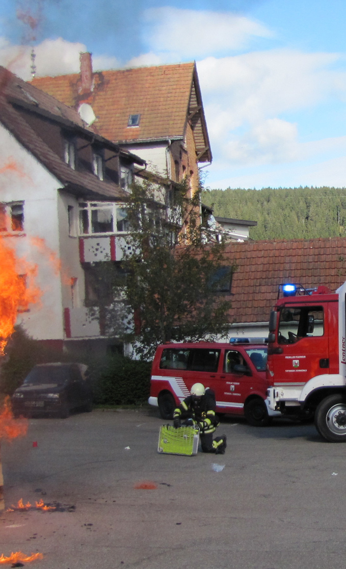 Feuerlöschübungsanlage