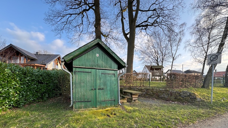 Holzbackofen an der Jennecker Viehwaage