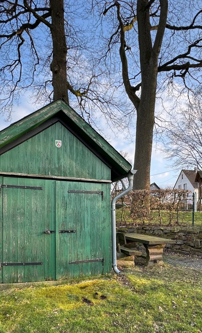 Holzbackofen an der Jennecker Viehwaage