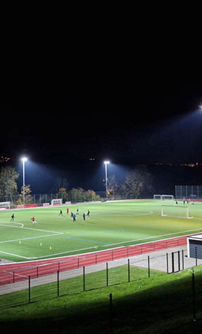 Neue Anzeigetafel für den Lauterer SV Viktoria