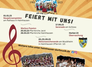 40 Jahre Haimhauser Dorfmusik e. V.