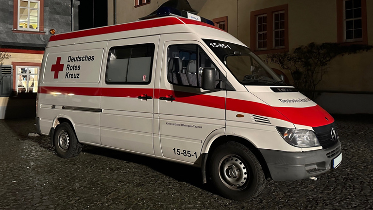 Rettungswagen für das Deutsche Rote Kreuz, Ortsverein Taunusstein