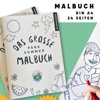 Das große PARKSOMMER Malbuch