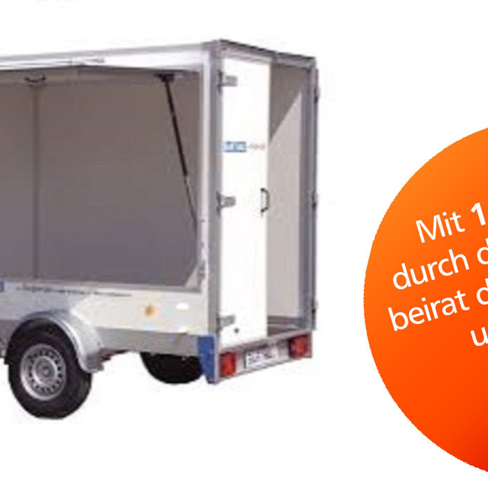 Neuer Vereinsanhänger