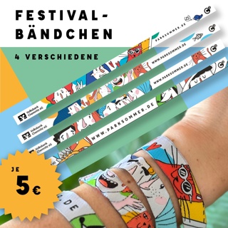 Festivalbändchen PARKSOMMER