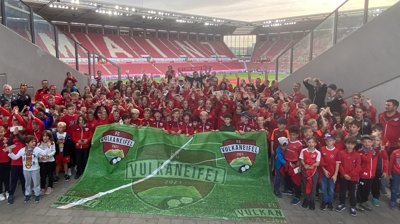 Vereinsfahrt zum Bundesligaspiel nach Mainz mit 250 Jugendlichen