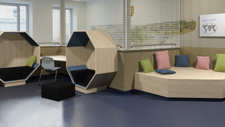 Grundschule Hainstadt - Umgestaltung der Aula