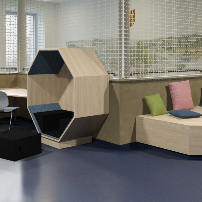 Grundschule Hainstadt - Umgestaltung der Aula