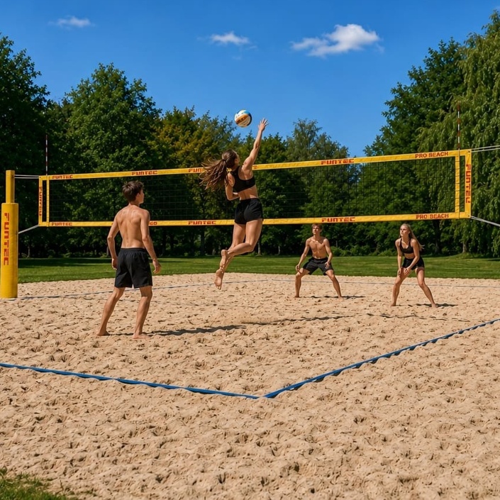 Beachvolleyballfeld
