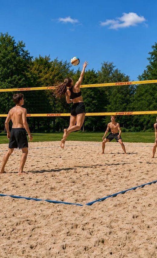 Beachvolleyballfeld