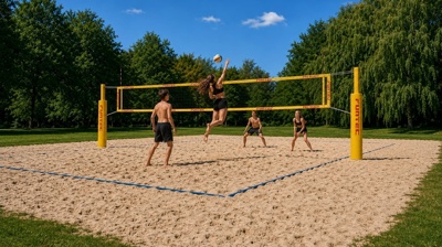 Beachvolleyballfeld