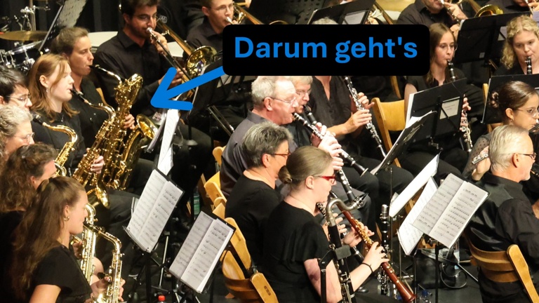 Ein neues Baritonsaxofon für unser Orchester