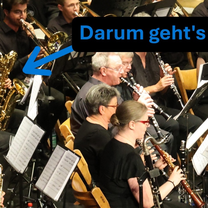 Ein neues Baritonsaxofon für unser Orchester