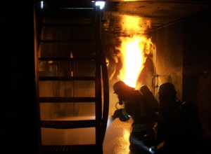 Brandübungscontainer zur Unterstützung der Jugendfeuerwehr