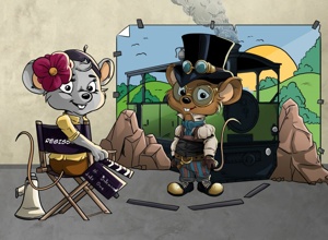 Animationsfilm Bademeusel "Die goldene Spindel"