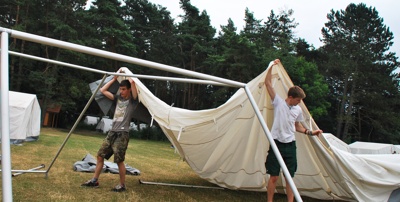 Es werde Zelt - Anschaffung eines neuen Zeltes für das KJB-Zeltlager