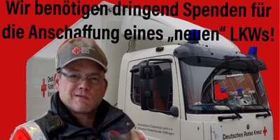 Ein „Neuer“ LKW für das DRK in Wildeshausen