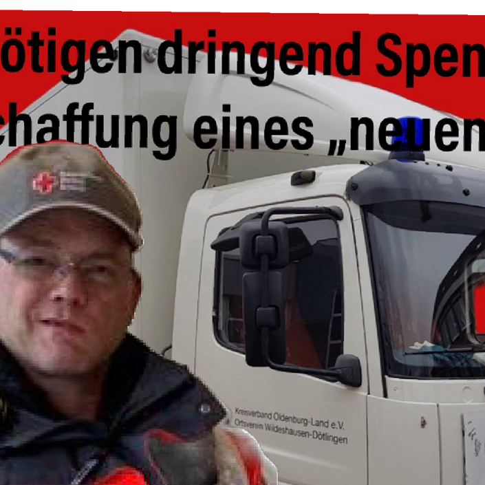 Ein „Neuer“ LKW für das DRK in Wildeshausen
